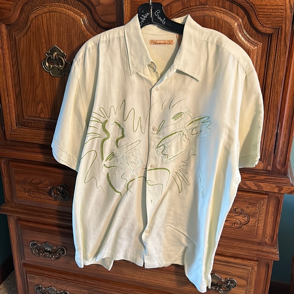 The Havanera Co. button down shirt